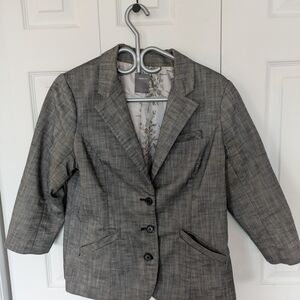 Gray Women's Blazer